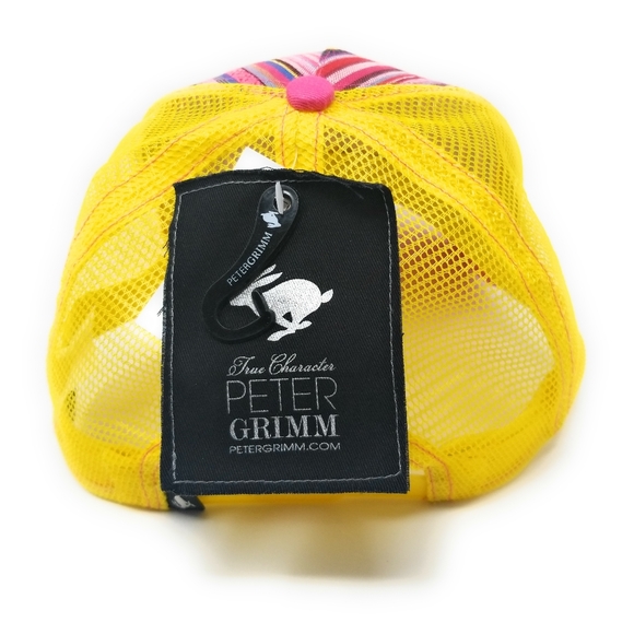 Peter Grimm Women Anaba Trucker Cap Yellow Pink St - Picture 2 of 5